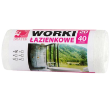 BRATEK Szemeteszsák 20 l, 40 db tisztító- és takarítószer, higiénia