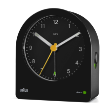 Braun BC22 BK Ébresztőóra - Fekete ébresztőóra