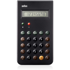 Braun BNE001BK számológép Hordozható Alap számológép Fekete (66030) számológép