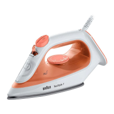Braun Braun TexStyle 1 Steam Iron SI 1009 Gőzölős Vasaló Orange/White vasaló