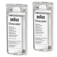  Braun kávéfőző vízkőtlenítő 2x100ml BRSC003 * kisháztartási gépek kiegészítői