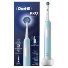 Braun Oral-B Pro1 felnőtt elektromos fogkefe, világoskék elektromos fogkefe