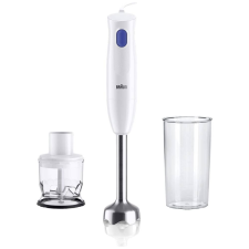 Braun Rúdmixer 450 W BPA mentes, Aprító feltéttel, fehér, 0X22111476 (0X22111476) botmixer