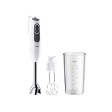 Braun Rúdmixer 750 W, Mérőpohárral, Keverőpohárral, Turbó funkció, Fehér-szürke, 0X22111425 (0X22111425) botmixer