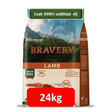 Bravery Dog Adult Medium/Large Grain Free Lamb 12+12=24kg , Ingyenes szállítással kutyaeledel