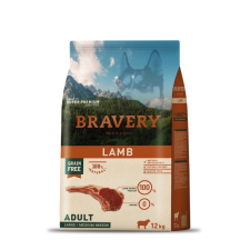 Bravery Grain Free Adult Large/Medium Lamb 12 kg kutyaeledel
