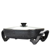 Bravo B-4676 Elektromos grillsütő (1500 W) 38 x 30 x 8 cm, tapadásmentes felület