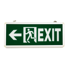 Braytron Led vészvilágító kijárati lámpatest függeszthető 3W exit+jobb/bal ábra világítás