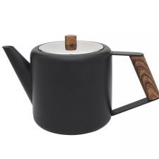 Bredemeijer Boston Duplafalú teáskanna, űrtartalom: 1,10 liter, magasság: 150 mm, fekete konyhai eszköz