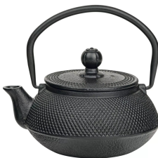 Bredemeijer Jang Teáskanna öntöttvas, űrtartalom: 0,50 liter, magasság: 137 mm, fekete konyhai eszköz