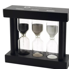 Bredemeijer Teaidőzítő, magasság: 79 mm, hossz: 91 mm, szélesség: 30 mm, fekete konyhai eszköz