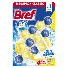  Bref Power Aktiv 3x50 g Juicy Lemon tisztító- és takarítószer, higiénia