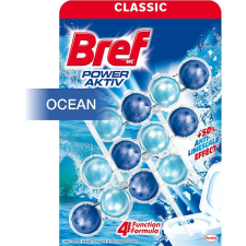 BREF Power Aktiv Ocean WC blokk 3 x 50 g tisztító- és takarítószer, higiénia