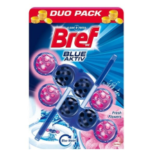 BREF Toalett illatosító golyó BREF Power Aktiv Fresh Flower 2x50g tisztító- és takarítószer, higiénia