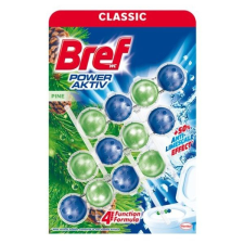 BREF Toalett illatosító golyó BREF Power Aktiv Pine Forest 3x50g tisztító- és takarítószer, higiénia
