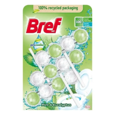 BREF Toalett illatosító golyó BREF ProNature Mint 3x50g tisztító- és takarítószer, higiénia