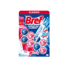 BREF WC illatosító 2 x 50 g golyós Power Aktiv Bref Fresh Flowers tisztító- és takarítószer, higiénia