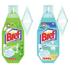 BREF WC-tisztítógél, 360 ml, BREF, zöldalma tisztító- és takarítószer, higiénia
