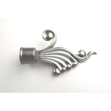  Bregenz nikkel-matt karnis végzáró 25 mm-es karnisrúdra 2 db/cs. karnis, függönyrúd