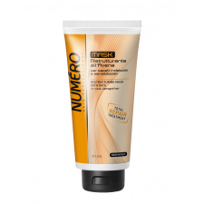 Brelil Numero Oat Mask 300 ml - Zabkivonatot tartalmazó szerkezethelyreállító hajpakolás hajbalzsam