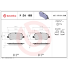 BREMBO fékbetétkészlet, tárcsafék BREMBO P 24 160