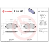 BREMBO fékbetétkészlet, tárcsafék BREMBO P 24 187