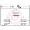 BREMBO fékbetétkészlet, tárcsafék BREMBO P 30 025