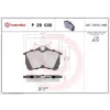 BREMBO fékbetétkészlet, tárcsafék P 28 030