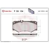BREMBO fékbetétkészlet, tárcsafék P 50 134