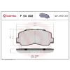 BREMBO fékbetétkészlet, tárcsafék P 54 002