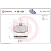 BREMBO fékbetétkészlet, tárcsafék P 56 024