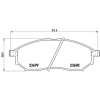BREMBO fékbetétkészlet, tárcsafék P 56 058