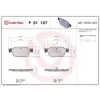 BREMBO fékbetétkészlet, tárcsafék P 61 107