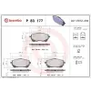 BREMBO fékbetétkészlet, tárcsafék P 83 177
