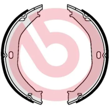 BREMBO fékpofakészlet, rögzítőfék S 37 505 autóalkatrész