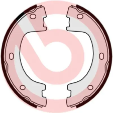 BREMBO fékpofakészlet, rögzítőfék S 50 521 autóalkatrész