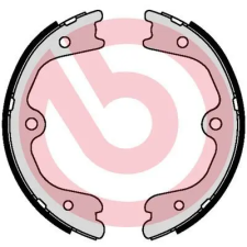 BREMBO fékpofakészlet, rögzítőfék S 56 552 autóalkatrész