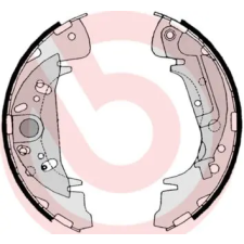 BREMBO fékpofakészlet S 11 504 autóalkatrész
