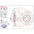 BREMBO féktárcsa 09.C422.1X
