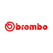 Brembo matrica,piros,20cm x 4.5cm autó dekoráció