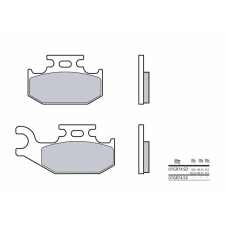 BREMBO Off-Road Fémszinter Fékbetétek - 07GR74SD egyéb motorkerékpár alkatrész