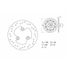 BREMBO Oro Fix Féknyereg - 68B40715