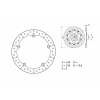 BREMBO Oro Fix Féknyereg - 68B407G7