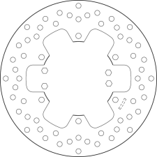BREMBO Oro Fix féktárcsa - 68B407H8 motorkerékpár féktárcsa