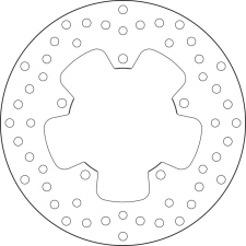 BREMBO Oro Fix féktárcsa - 68B407M8 egyéb motorkerékpár alkatrész