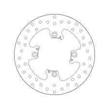  BREMBO Oro Fix féktárcsa - 68B407N6 motorkerékpár féktárcsa