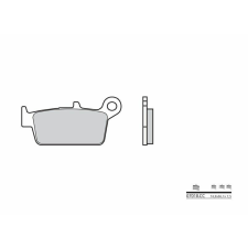 BREMBO Robogó Szén-Kerámia Fékbetétek - 07010 egyéb motorkerékpár alkatrész