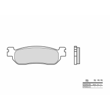 BREMBO robogó szén-kerámia fékbetétek - 07043CC egyéb motorkerékpár alkatrész