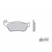 BREMBO robogó szén-kerámia fékbetétek - 07065 egyéb motorkerékpár alkatrész