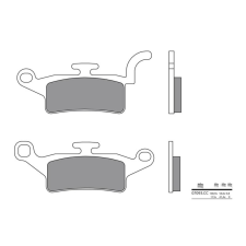 BREMBO robogó szén-kerámia fékbetétek - 07093CC egyéb motorkerékpár alkatrész